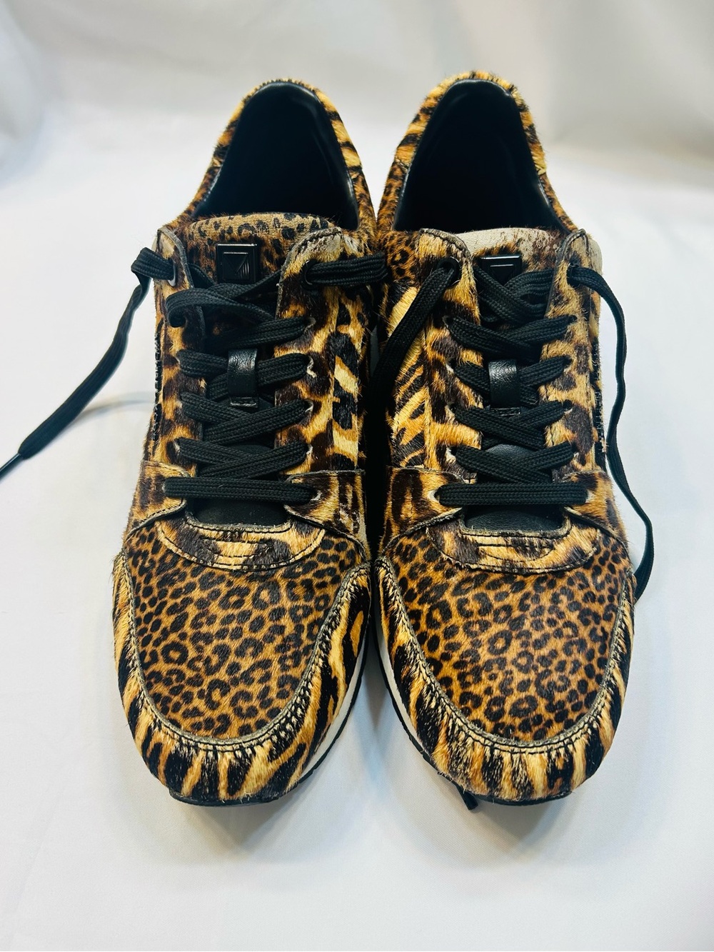 Michael Kors Allie Leopard-Print Sneakers